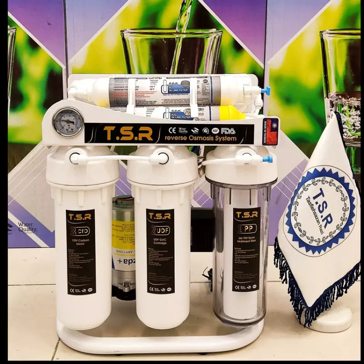 تصفیه آب خانگی TSR PLUS -06 -تی اس آر پلاس 6 مرحله
