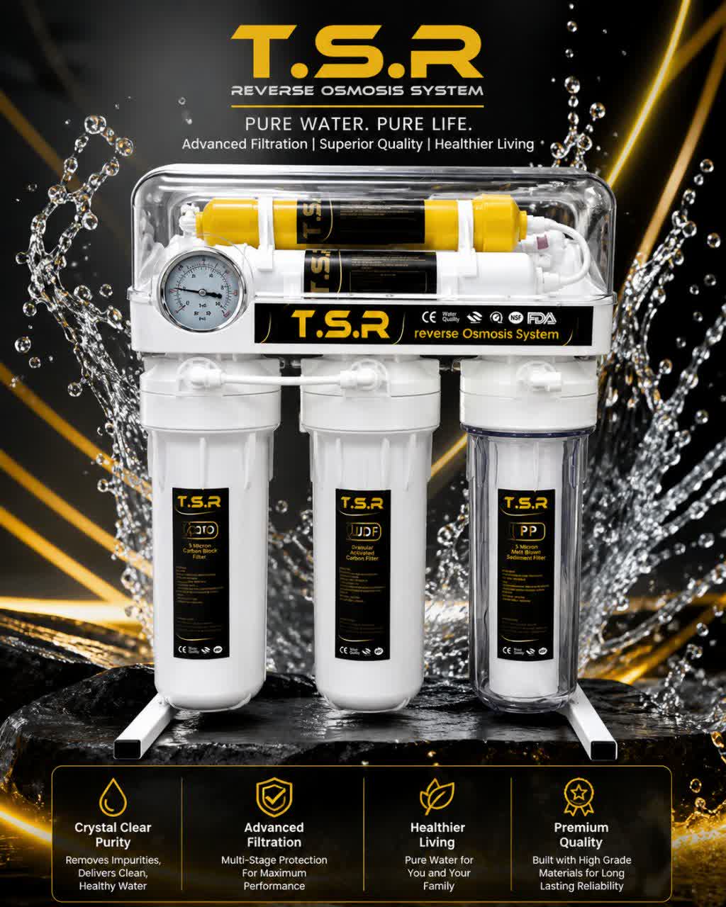 تصفیه آب TSR Hybrid - 06   تایوانی